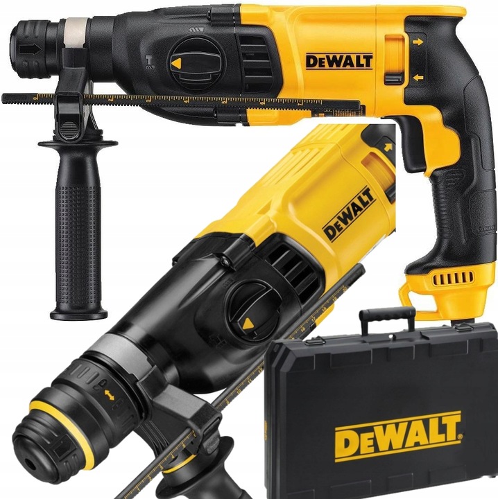 Młotowiertarka w walizce DeWalt SDS Plus 800 W wiertarka udarowa