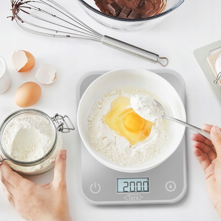 Waga kuchenna spożywcza TEFAL OPTISS srebrna 5 kg