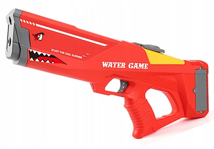 PISTOLET NA WODĘ ELEKTRYCZNY MIOTACZ DLA DZIECI ładowanie USB zasięg
