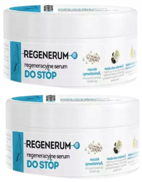 REGENERUM Regenerujące serum do stóp 2x125 ml