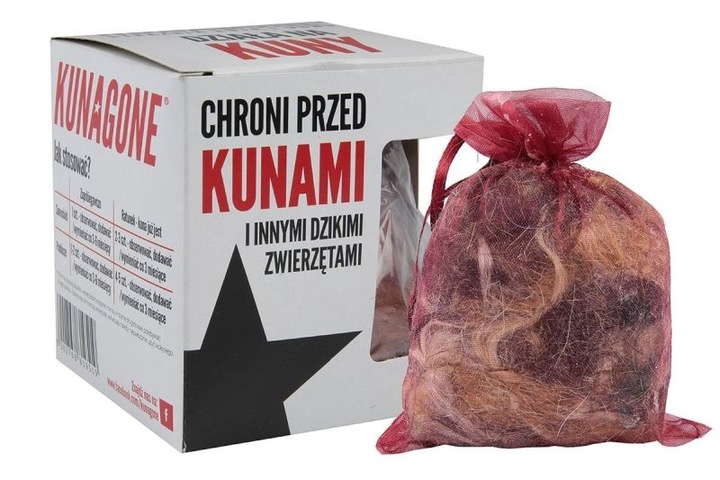 Odstraszacz przeciwko kunom Kunagone 6 sztuk