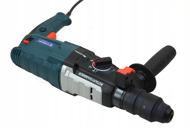 WIERTARKA MŁOTOWIERTARKA MŁOT UDAROWY MOCNA SDS+ WIERTŁA SZPIC PRZECINAK