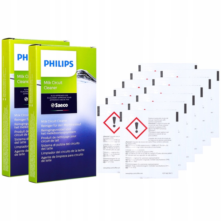 Środek do czyszczenia obiegu systemu obwodów układu mleka Philips