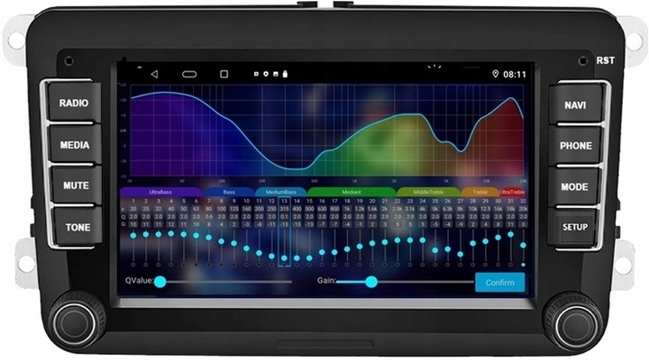 RADIO ANDROID 15 VW PASSAT B6 B7 GOLF 5 V 6 VI TIGUAN TOURAN T5 T6