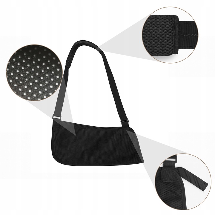 Temblak siatkowy na rękę L MEK 5002 przewiewny temblak na bark ortopedyczny