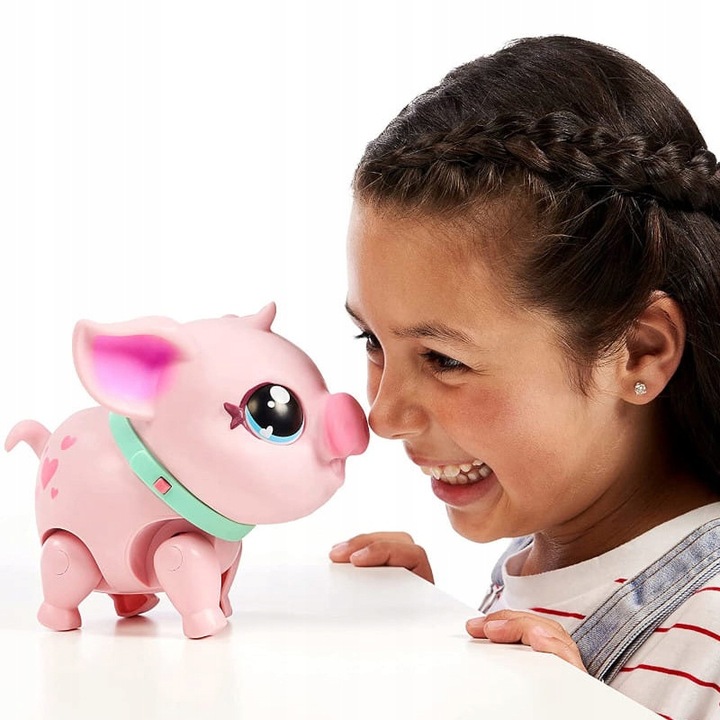 LITTLE LIVE PETS INTERAKTYWNA ŚWINKA MY PET PIG 4+ 25 DŹWIĘKÓW I REAKCJI