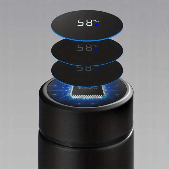 Kubek Termiczny z Czujnikiem Temperatury Grawer Prezent na Urodziny