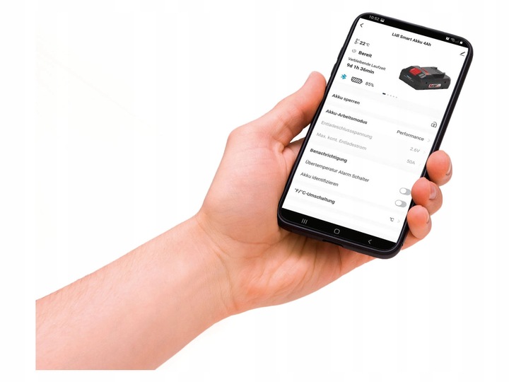 AKUMULATOR + SZYBKA ŁADOWARKA 120W PARKSIDE PAP Smart PAPS 20V 4Ah