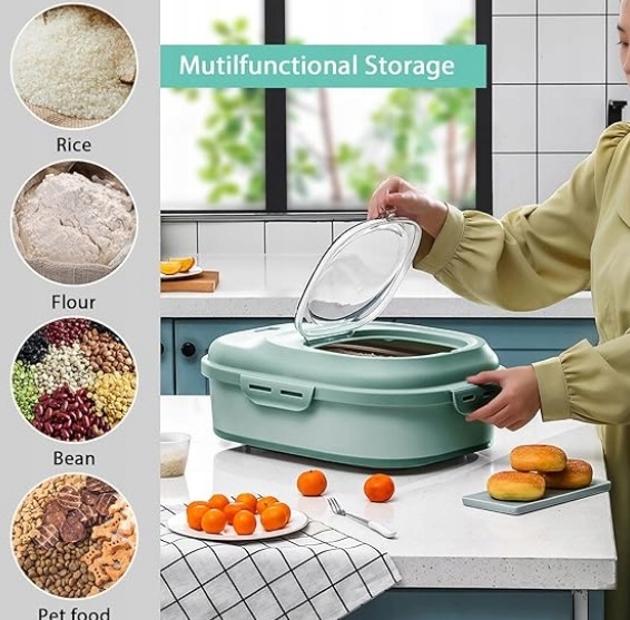 DUŻY POJEMNIK NA KARMĘ DLA PSA SKŁADANY SILIKON RÓŻOWY