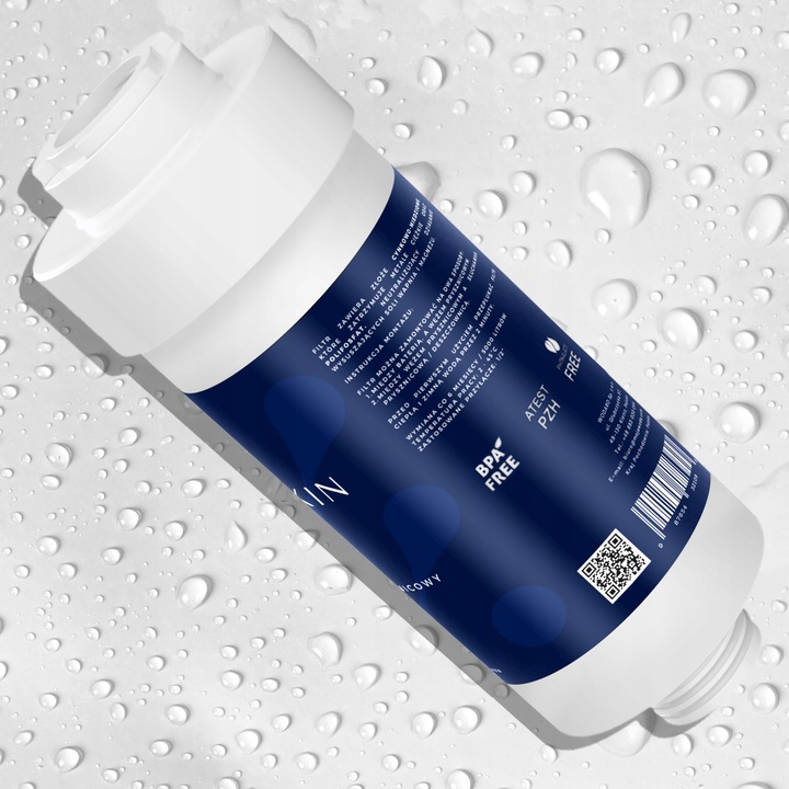 SOFTSKIN Filtr Wody Prysznicowy pod Prysznic WodaRO Filtracja KDF BPA