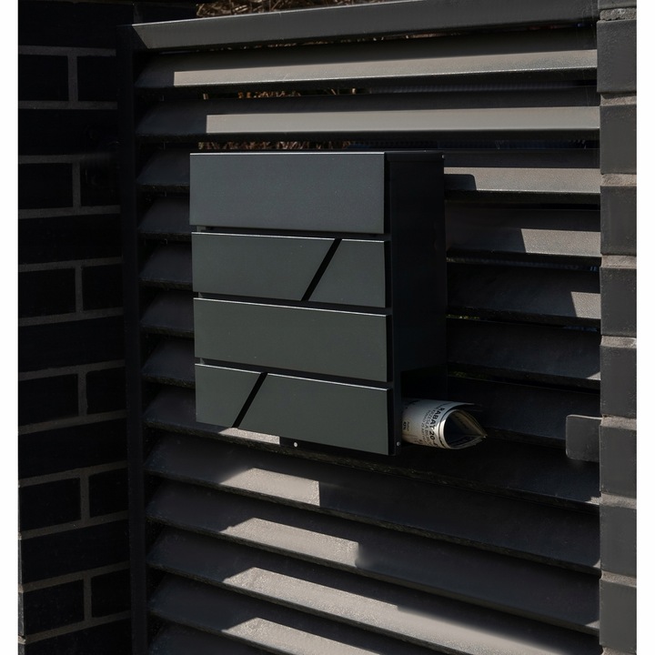 Skrzynka na Listy Pocztowa A4 Gazety Pocztę Duża Listowa do Domu