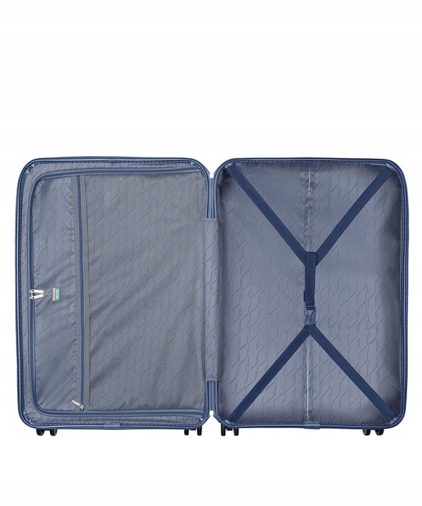 Walizka Duża Podróżna Na Kółkach Twarda XXL PUCCINI Granatowa PP023A-7A