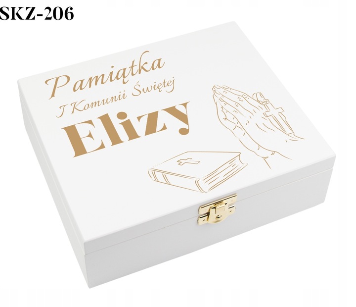 BIBLIA NA KOMUNIĘ NA CHRZEST PAMIĄTKA Z GRAWEREM