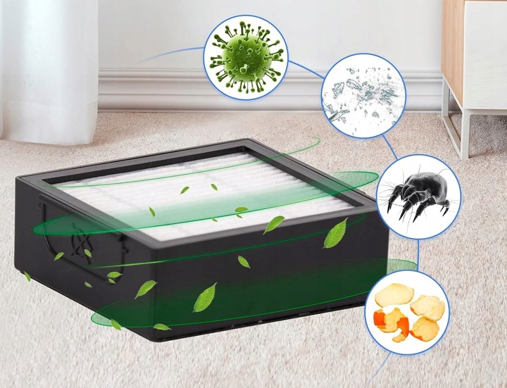 12 szt. FILTR FILTRY DO IROBOT ROOMBA E4 E5 E6 E7 I3 I4 I5 I6 I7 I8 J7