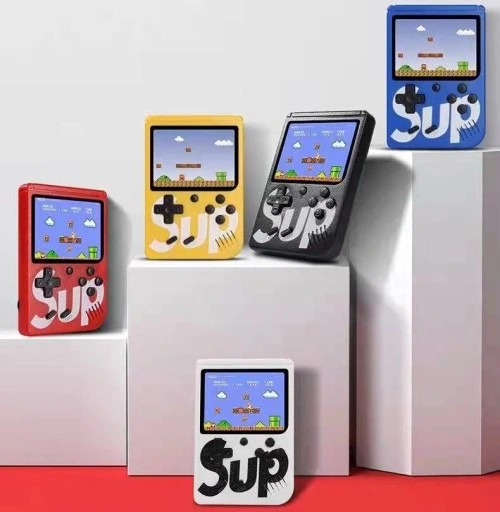 PRZENOŚNA MINI KONSOLA RETRO MARIO CONTRA TANK TETRIS PINBALL 400 GIER HIT