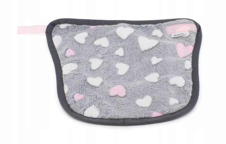 Mustang Derka polarowa dla Hobby Horse ( A3 - A4 ) różowe serduszka