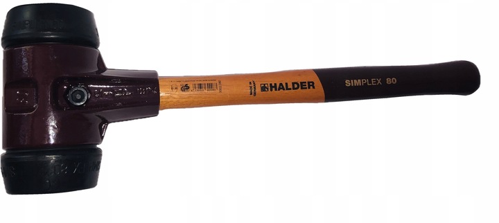 SIMPLEX 80 MŁOTEK BRUKARSKI 80mm GUMA - GUMA 3,2kg