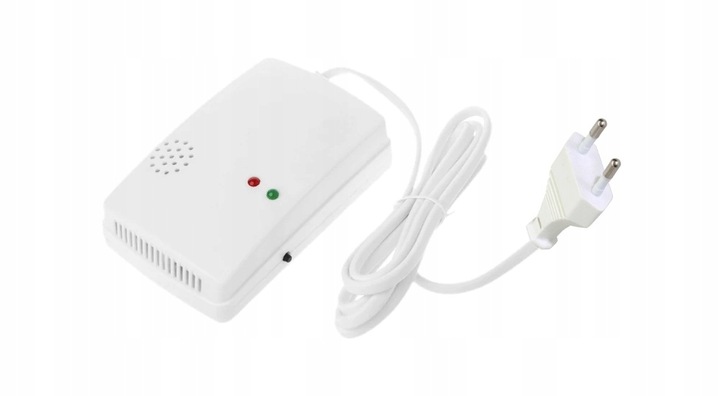 CZUJNIK GAZU ZIEMNEGO I LPG DETEKTOR 230V ALARM SENSOR GAS