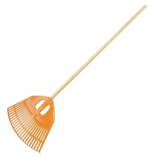 GRABIE OGRODOWE DO LIŚCI TRAWY PLASTIKOWE GRABKI WACHLARZOWE 182cm