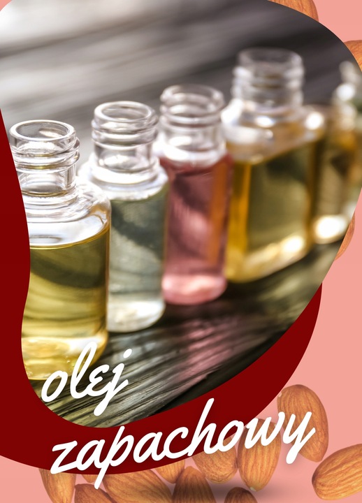 Olej Ze Słodkich Migdałów 1L Migdałowy Dozownik Do Masażu ciało włosy twarz