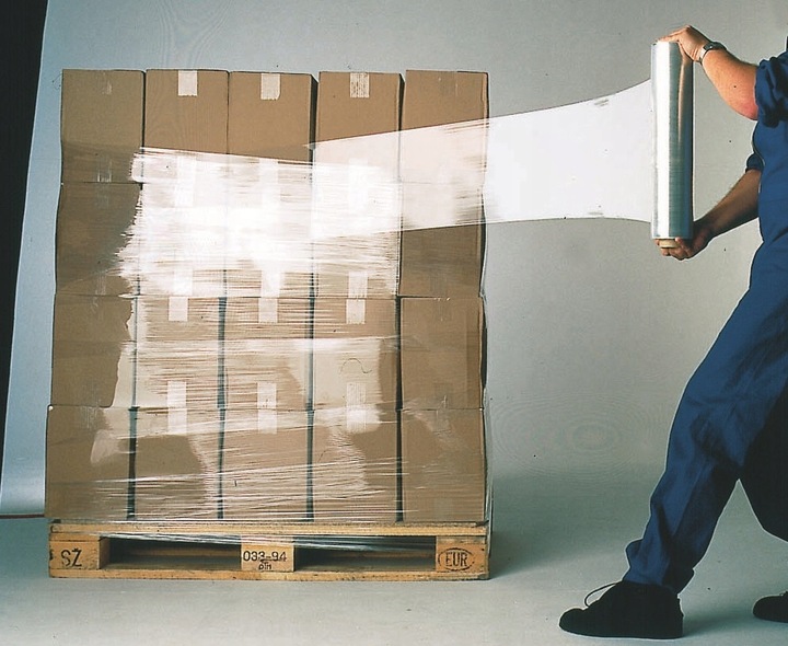 FOLIA STRETCH STRECZ 2,8KG NETTO, 3KG 10 sztuk TRANSPARENT BEZBARWNA 10szt