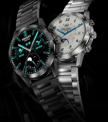 SMARTWATCH Zegarek MESKI ROZMOWY 466x466 PLATNOSC ZEGARKIEM NFC