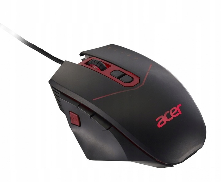 MYSZ PRZEWODOWA ACER NITRO II GAMING DLA GRACZA RGB OPTYCZNA 6 KOLORÓW