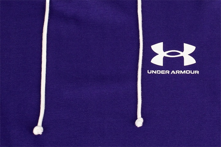 Męska bluza dresowa nierozpinana z kapturem UNDER ARMOUR UA RIVAL TERRY LC