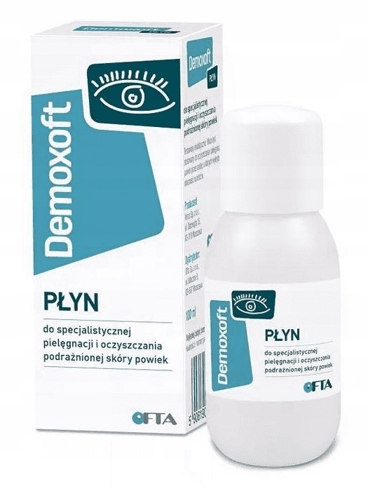 DEMOXOFT PŁYN DO SPECJALOSTYCZNEJ HIGIENY POWIEK 100ML