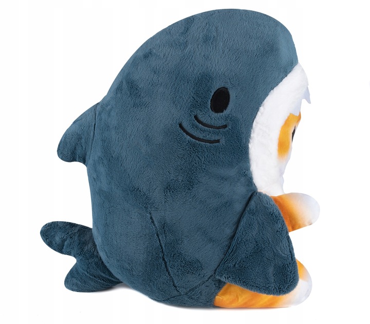 Kot Rekin Kotorekin 55Cm Przytulanka Xl Miś Maskotka Poduszka Duży Pluszowy
