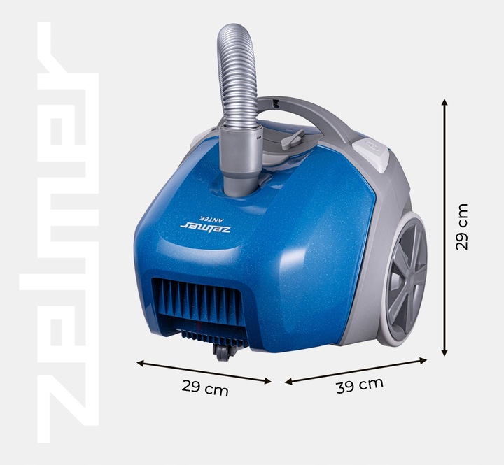 ODKURZACZ WORKOWY ZELMER ANTEK TRADYCYJNY Z FILTREM HEPA + KOŃCÓWKI