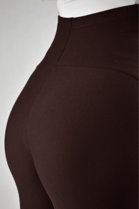 Legginsy ciążowe ocieplane POLSKI PRODUCENT kryjące bawełniane na zimę