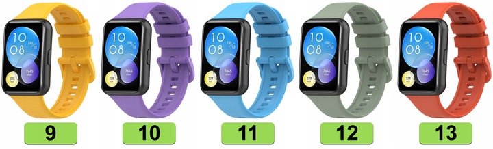 ZESTAW 3 PASKÓW PASEK OPASKA BRANSOLETA DO HUAWEI WATCH FIT 2 |DUŻO KOLORÓW