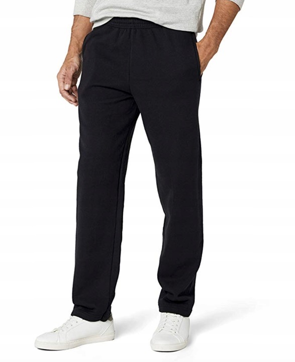 FRUIT OF THE LOOOM SPODNIE DRESOWE LEKKIE Black L