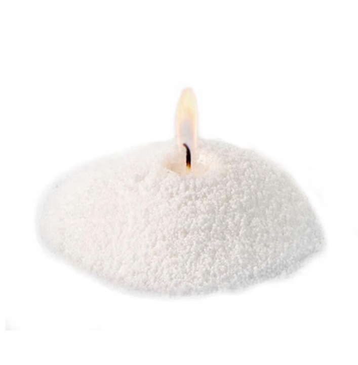 Wosk roślinny w proszku EcoSnow wosk sypany perłowy proszkowy do świec
