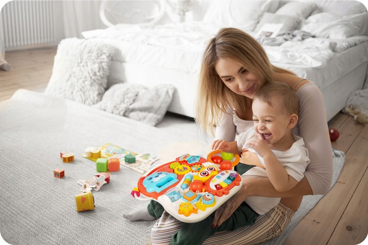 CHODZIK PCHACZ INTERAKTYWNY STOLIK EDUKACYJNY 5W1