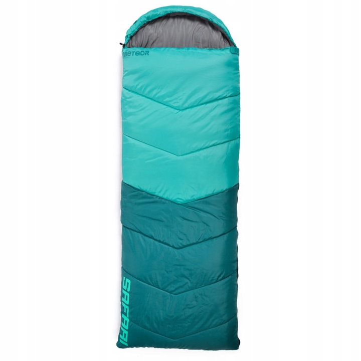 Śpiwór Turystyczny Duży Ciepły Koperta Kołdra Kempingowy Pod Namiot METEOR