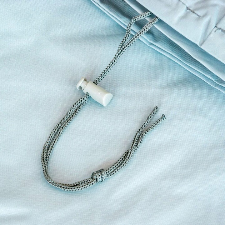 DUŻY POKROWIEC NA MEBLE OGRODOWE KAWOWE 280X180X100 CM ETUI NA ZESTAW