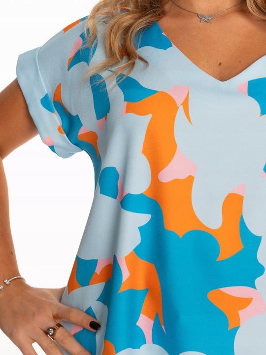 Zjawiskowa Kobieca Urocza BLUZKA Damska Dużo Kolorów i Rozmiarów