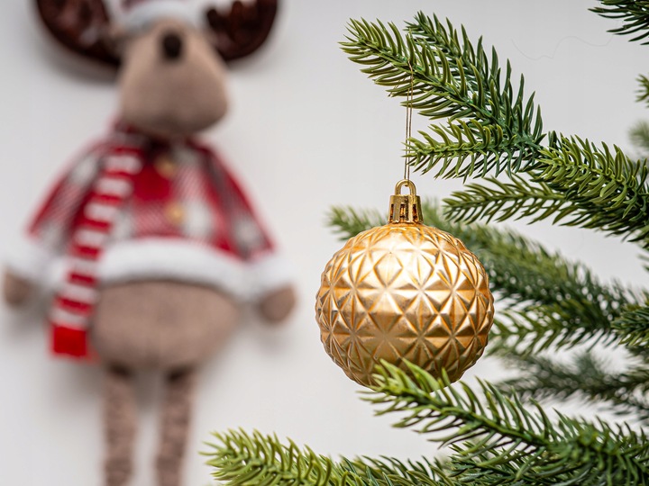 BOMBKI CHOINKOWE nietłukące ZESTAW 100szt piękny zestaw ŚWIĘTA