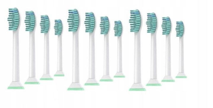 12 KOŃCÓWEK DO PHILIPS SONICARE PRO RESULTS C1 NEW 6014
