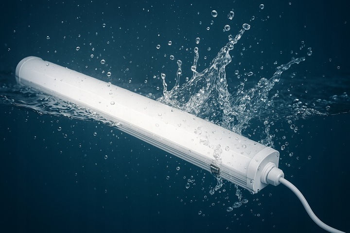 Lampa Sufitowa LED Do Garażu 60W 120cm 5000lm Warsztatu Oprawa