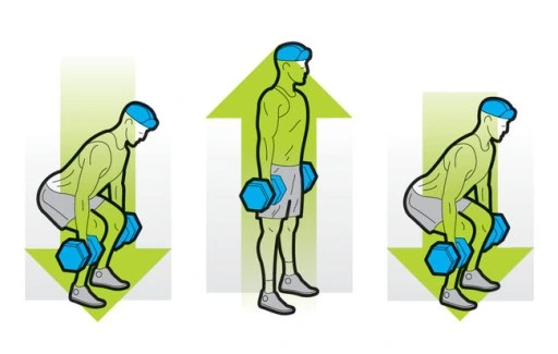 Zestaw Hantli Hantelków Ciężarki Bitumiczne do Ćwiczeń 2x 5kg
