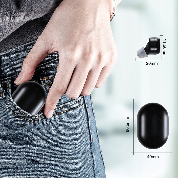 APARAT SŁUCHOWY AKUMULATOR 2 w 1 DOUSZNY WZMACNIACZ SŁUCHU LANDMED