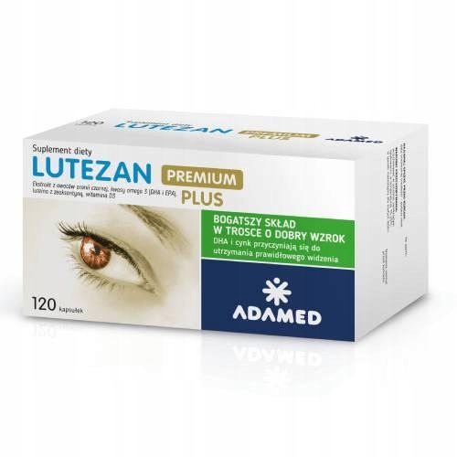 Lutezan Premium Plus, na oczy 120 kapsułek