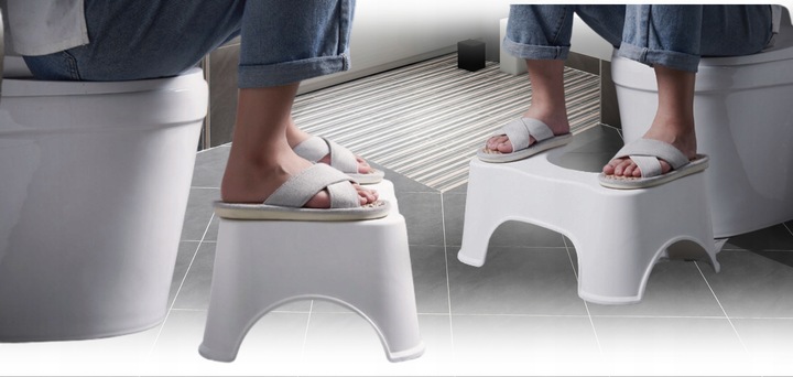 PODNÓŻEK TOALETOWY podest łazienkowy stołek taboret schodek toalety