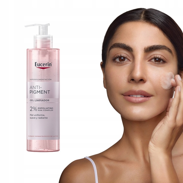EUCERIN ANTI-PIGMENT Żel do mycia twarzy na przebarwienia 2% kwas AHA