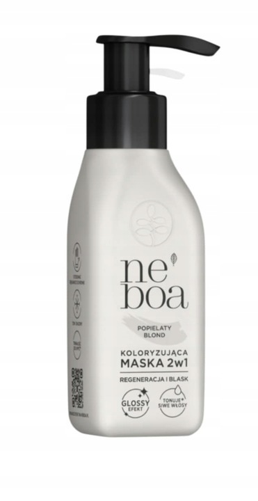 Neboa maska koloryzującą 2w1 Jasny Popielaty Blond 100 ml TONER DO