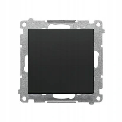 Łącznik pojedynczy czarny mat Simon55 TW1.01/149