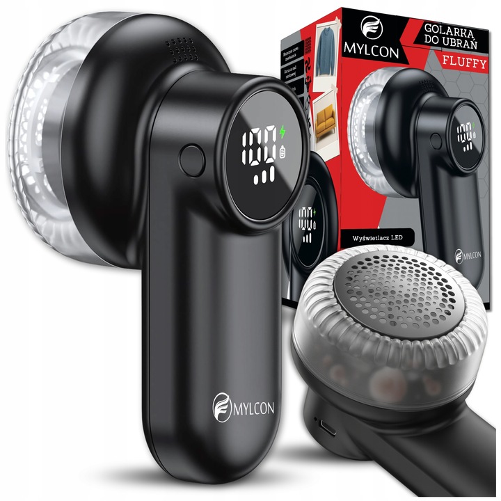 GOLARKA DO UBRAŃ TKANIN SWETRÓW MOCNA AKUMULATOROWA USB-C 3 TRYBY 6